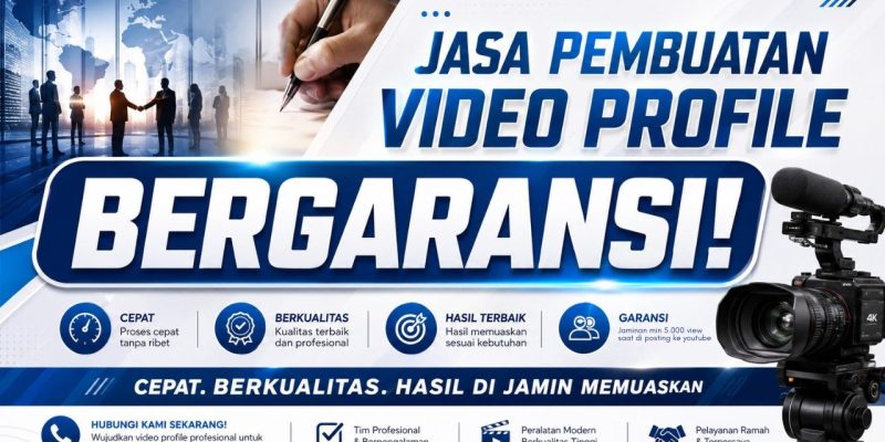 Jasa Pembuatan Foto dan Video Iklan Company Profile Profesional