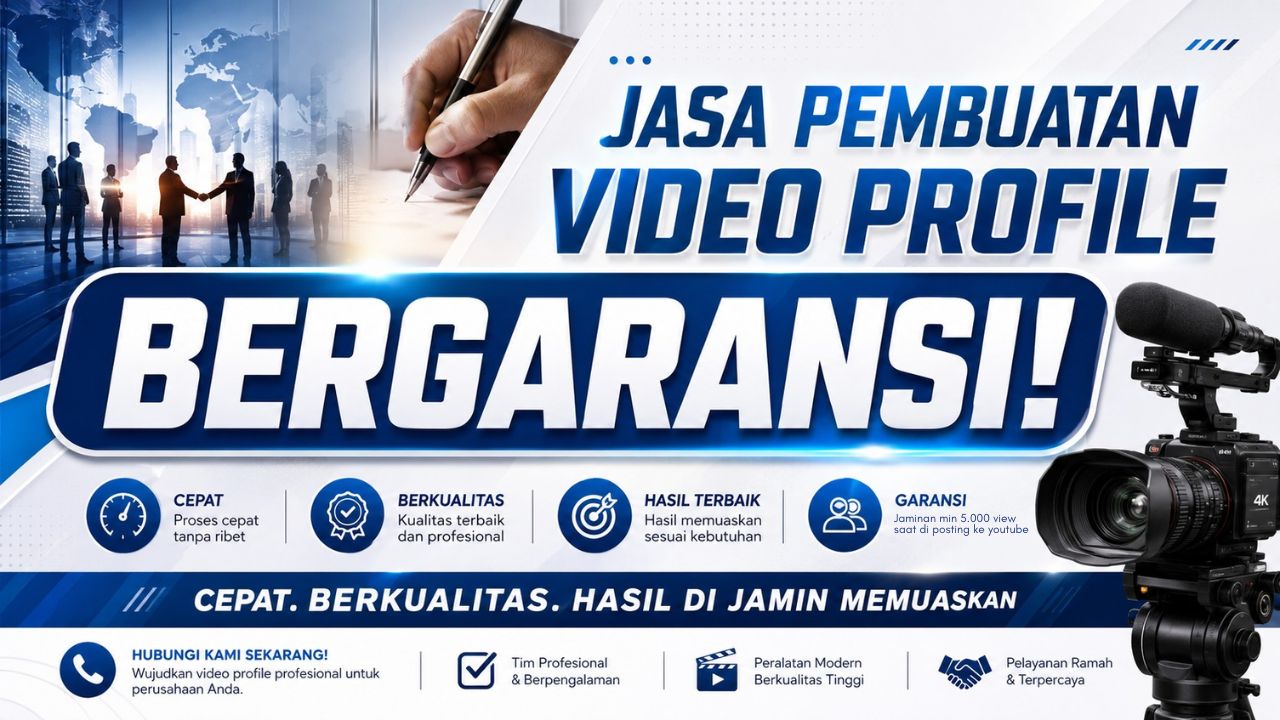 Jasa Pembuatan Foto dan Video Iklan Company Profile Profesional
