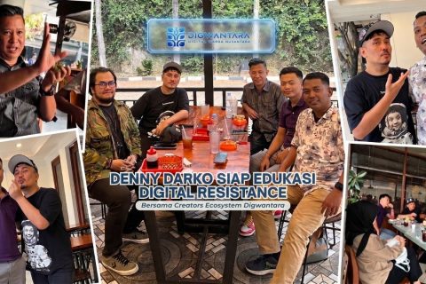 Resiliensi Kreator di Era Disrupsi: Digital Existence Denny Darko Bersama Digwantara