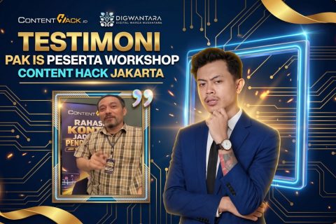 Hancurkan Mitos Gaptek! Testimoni Pak Is Setelah Ikut Workshop Content Hack Jakarta