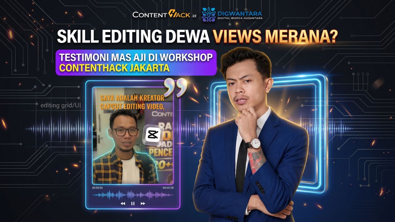 Workshop Contenthack Jakarta disini Cara Mas Aji Meretas Algoritma dari Ogund Oddity!